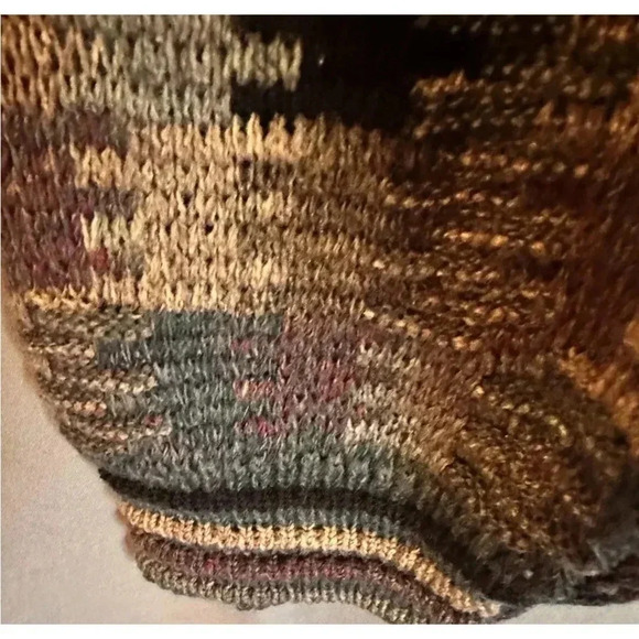 Megalos Sweater Men’s Size 2XT Knit  90s Made In USA - Picture 4 of 10